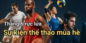 Tháng 6 bùng nổ - sự kiện thể thao mùa hè